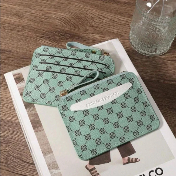 ⚠️Clearance Teal Small & Slim Wallet / Cardholder - Picture 6 of 7